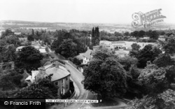 View From Church Tower c.1955, South Weald