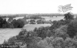 View From Church Tower c.1955, South Weald