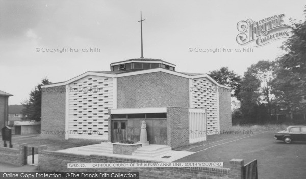 Photo of South Woodford, Catholic Church Of The Blessed Anne Line c.1965