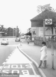 High Road Bus Stop c.1965, South Woodford