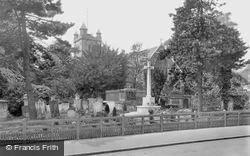 St Mary's Church And War Memorial Cross 1921, South Woodford