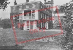 The Rectory 1921, South Woodford