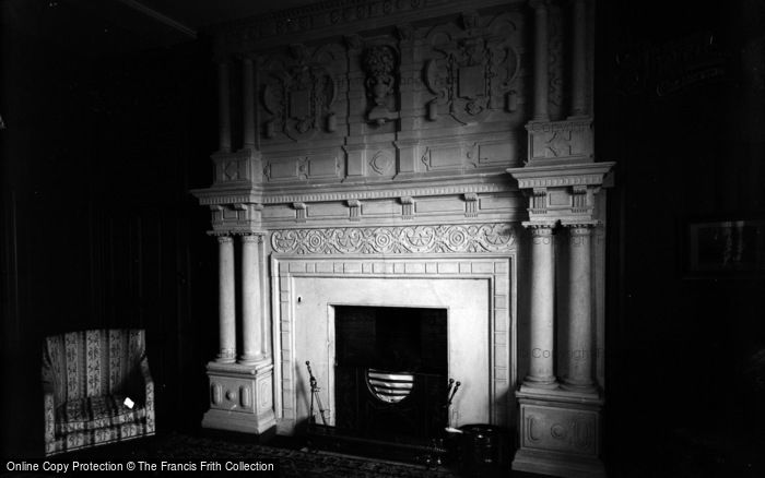 Photo of South Wraxall, Manor, The Green Room Fireplace c.1900