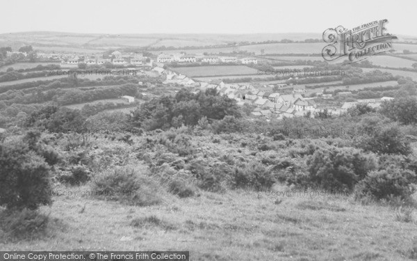 Photo of South Zeal, From Ramsley Common c.1960