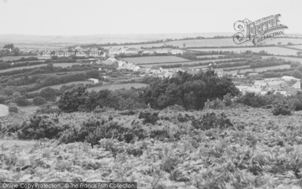 Photo of South Zeal, From Ramsley Common c.1960