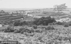 From Ramsley Common c.1960, South Zeal