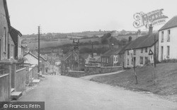 Village And St Mary's Church c.1955, South Zeal
