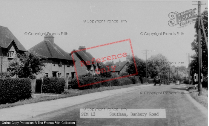 Photo of Southam, Banbury Road c.1955