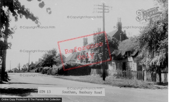 Photo of Southam, Banbury Road c.1955