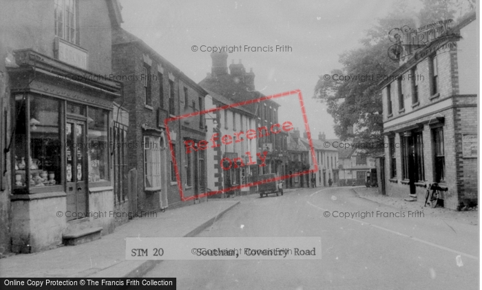 Photo of Southam, Coventry Road c.1955