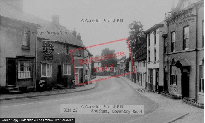 Photo of Southam, Coventry Road c.1955