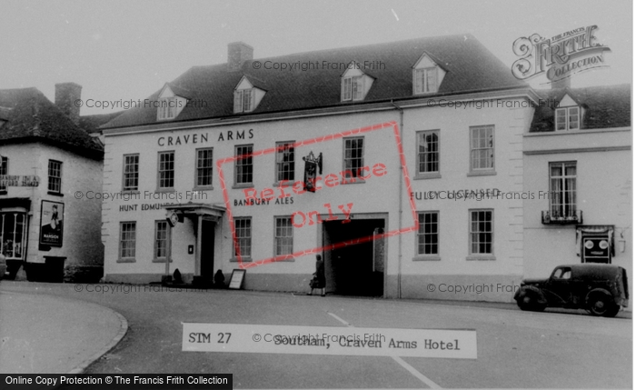 Photo of Southam, Craven Arms Hotel c.1960