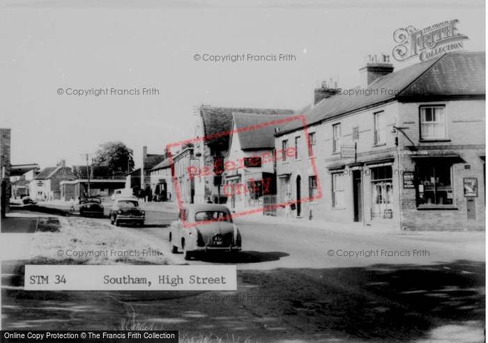 Photo of Southam, High Street c.1960