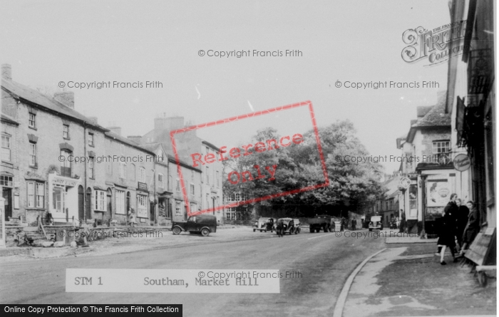 Photo of Southam, Market Hill c.1950