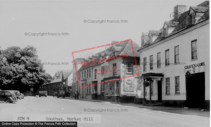 Photo of Southam, Market Hill c.1950