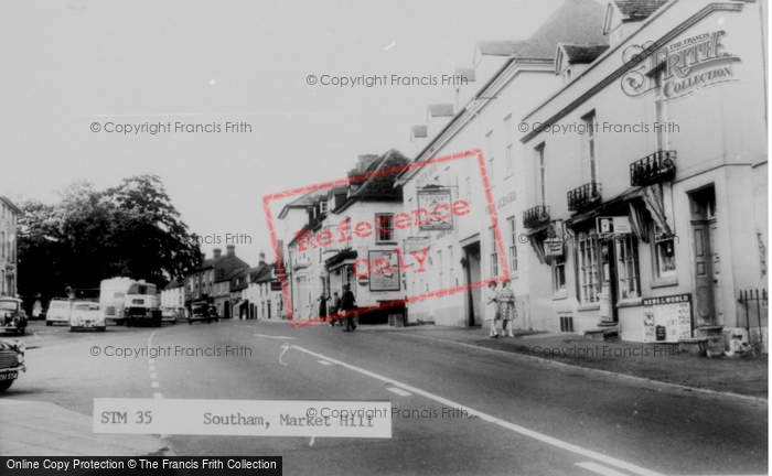 Photo of Southam, Market Hill c.1965