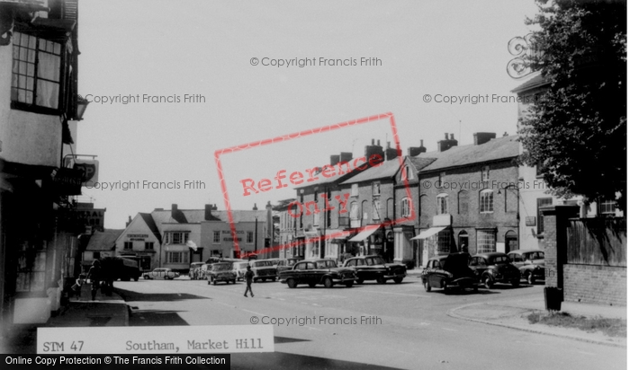 Photo of Southam, Market Hill c.1965