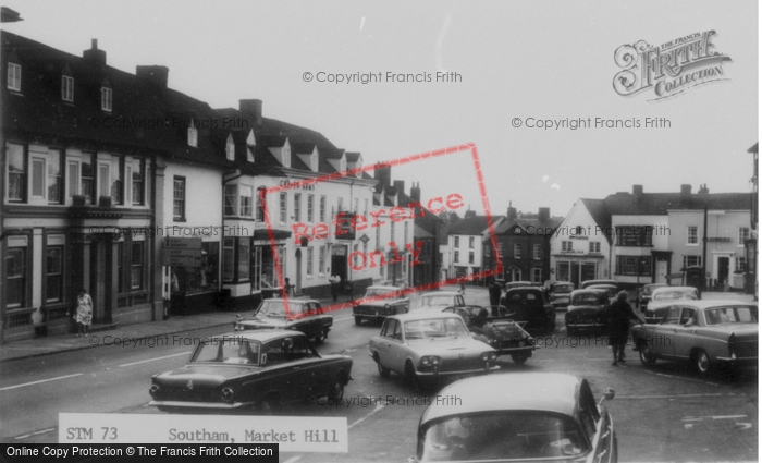 Photo of Southam, Market Hill c.1965