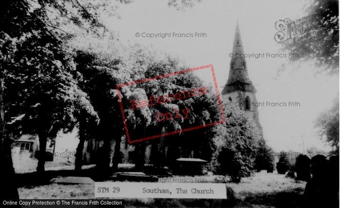 Photo of Southam, The Church c.1960