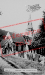 The Parish Church c.1960, Southam