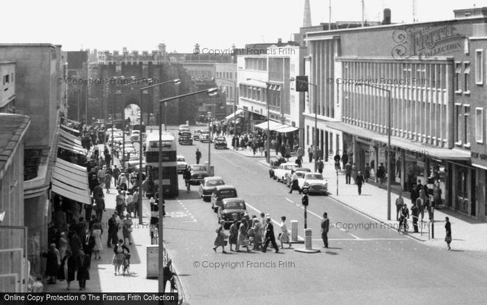 Photo of Southampton, Above Bar c.1960