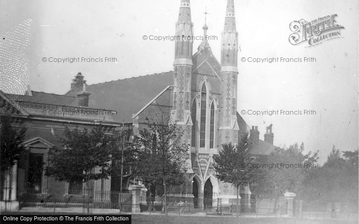 Photo of Southampton, Kingsfield Congregational Church c.1893