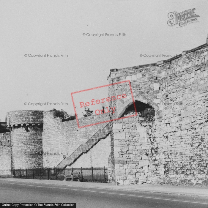 Photo of Southampton, Old Walls c.1955