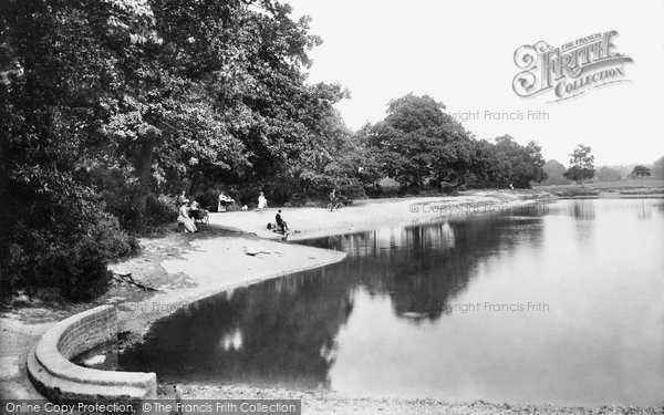 Photo of Southampton, on the Common, the Pond 1908