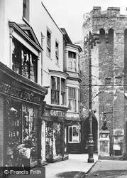 Shops Beside Bargate 1908, Southampton