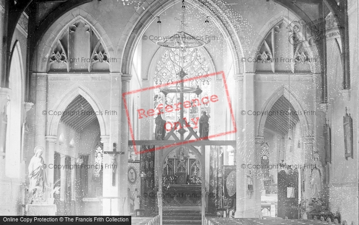 Photo of Southampton, St Joseph's R.C. Chapel Interior c.1893