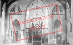 St Joseph's R.C. Chapel Interior c.1893, Southampton
