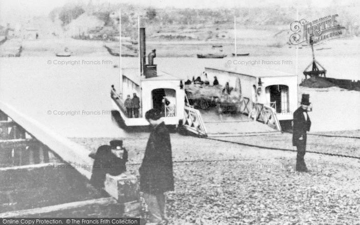Photo of Southampton, The Floating Bridge c.1880