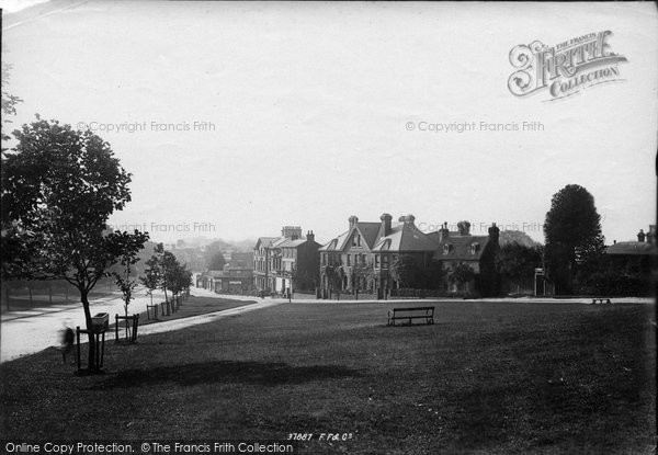 Photo of Southborough, Church Road 1896