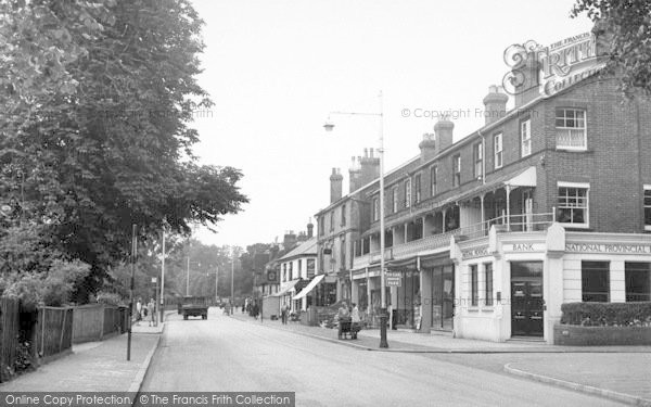 Photo of Southborough, High Street c.1955