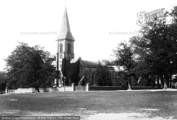 Photo of Southborough, St Peter's Church 1896