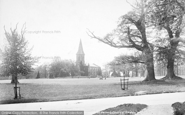 Photo of Southborough, St Peter's Church 1900