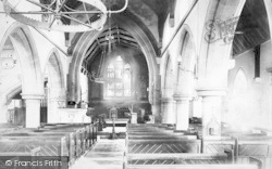 St Thomas's Church, Interior 1896, Southborough