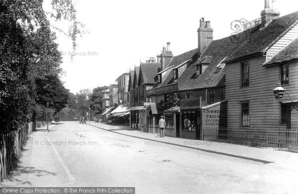 Photo of Southborough, the Parade 1896