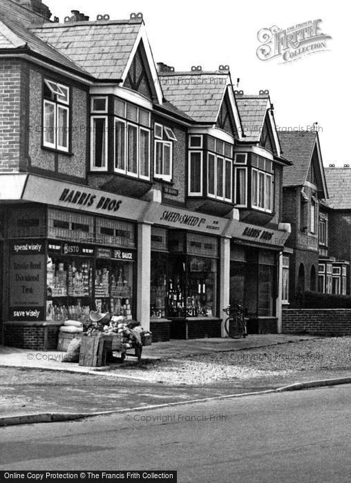 Photo of Southbourne, Chichester Road, Local Shops c.1955