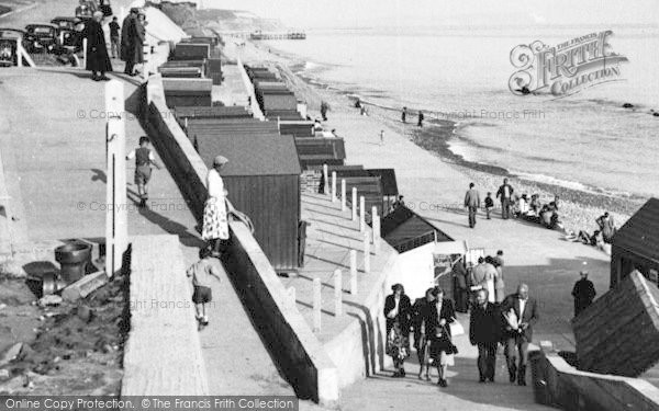 Photo of Southbourne, Cliff Walk c.1955