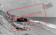 Cliffs And Beach c.1950, Southbourne