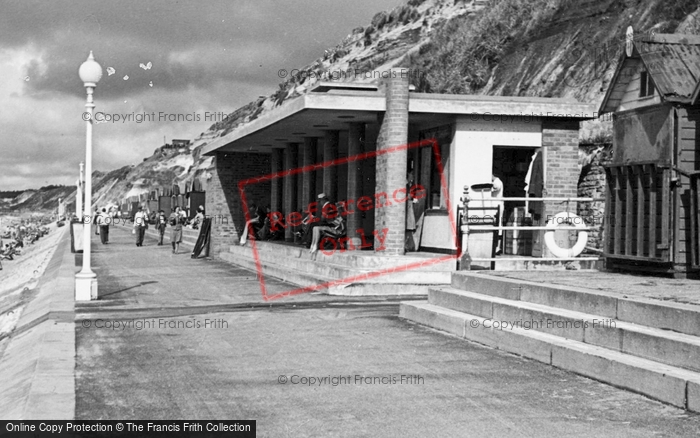 Photo of Southbourne, Esplanade And Cliffs c.1950