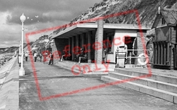 Esplanade And Cliffs c.1950, Southbourne