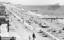 Esplanade And Sands c.1950, Southbourne
