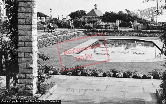 Photo of Southbourne, Gardens, Fisherman's Walk c.1950
