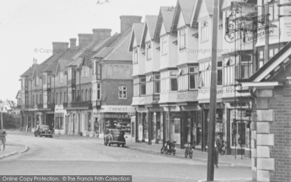 Photo of Southbourne, St Catherine's Road, Shops c.1955