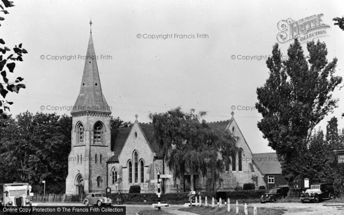 Photo of Southbourne, St John's Church c.1955