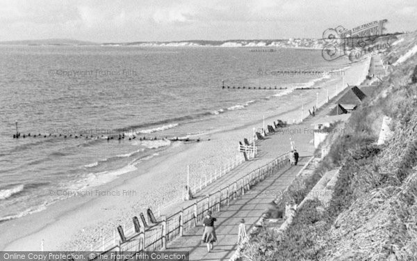 Photo of Southbourne, The Bay From Fisherman's Walk c.1950