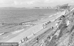 The Bay From Fisherman's Walk c.1950, Southbourne