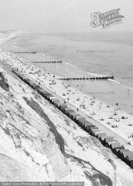 Photo of Southbourne, The Beach c.1950